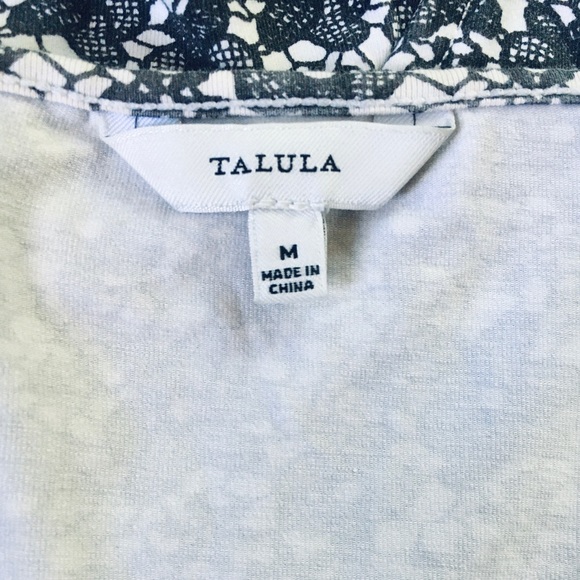 TALULA Floral Lace Print Bustier/Crop Top - Picture 5 of 7